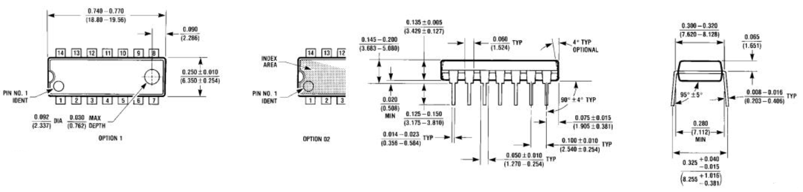 CD4013 Package